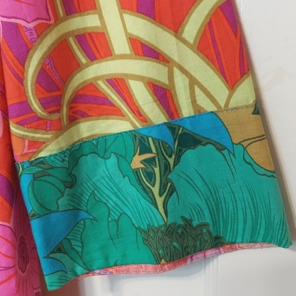 Chatti Patti colorful print tunic top Large - Picture 4 of 8